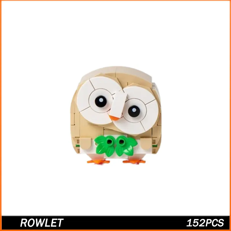 

Anime Figure Series Khaki Bird Building Blocks Kids Toys Cartoon Action Figure Assemble Blocks Toy For Birthday Gifts 152PCS