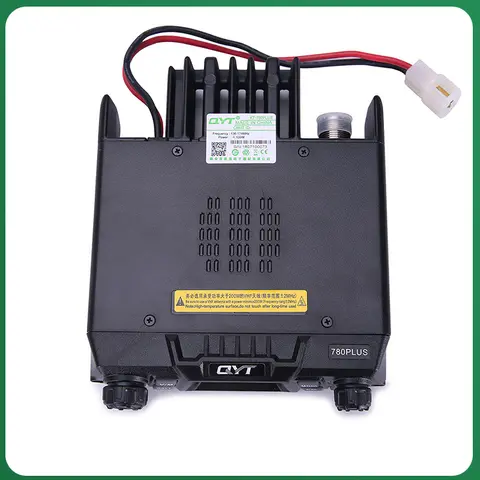 QYT KT-780 प्लस मोबाइल स्टेशन VHF 100W 136-174MHZ हाई पावर 256CH क्वाड डिस्प्ले कार हैम ट्रांसीवर स्टेशन ट्रक वॉकी टॉकी 10 best sales qyt kt 780 प्लस - №1