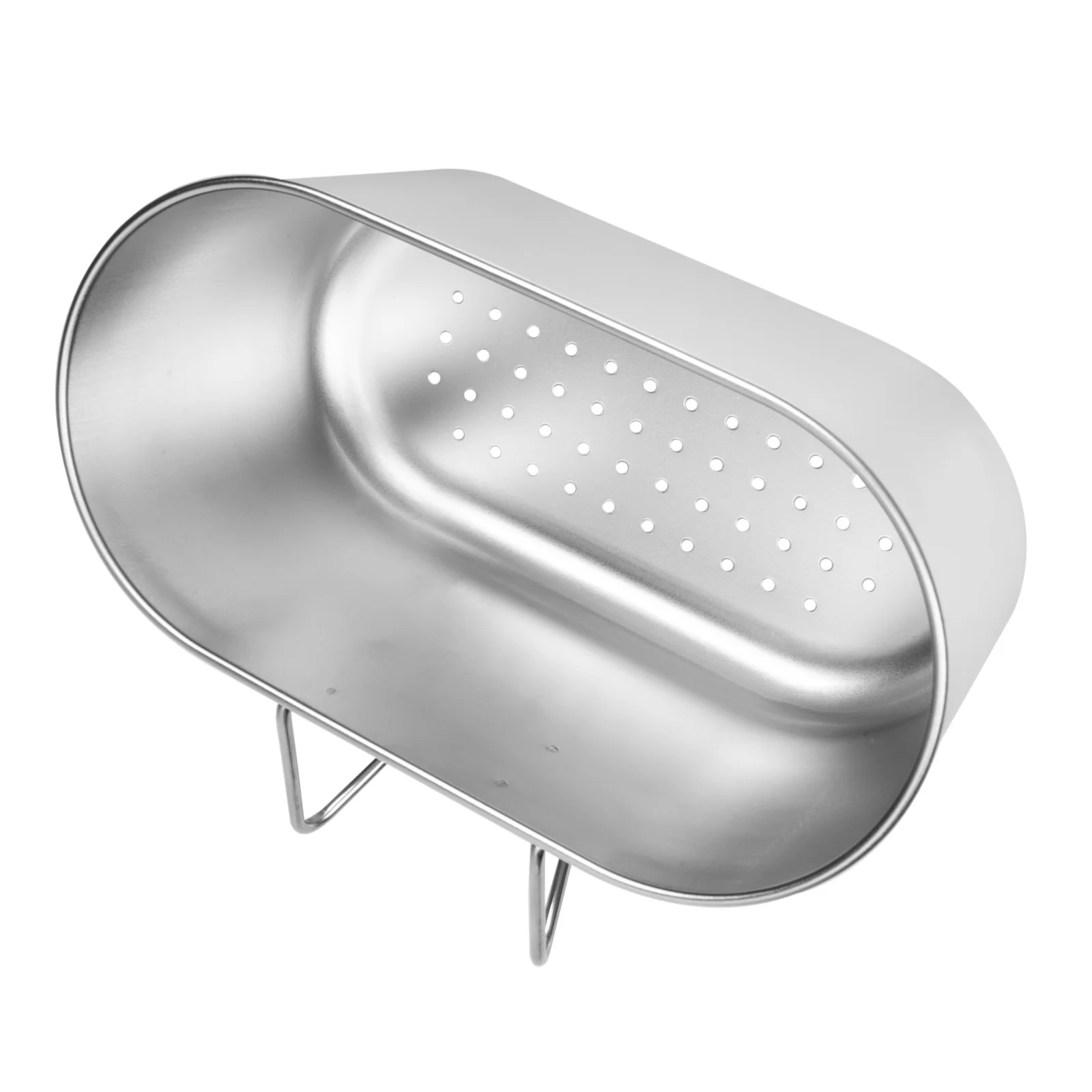 

Kitchen Sink Drain Basket Stainless Steel Food Waste Strainer Sink Corner Draining Rack Kitchen Storage Organizer