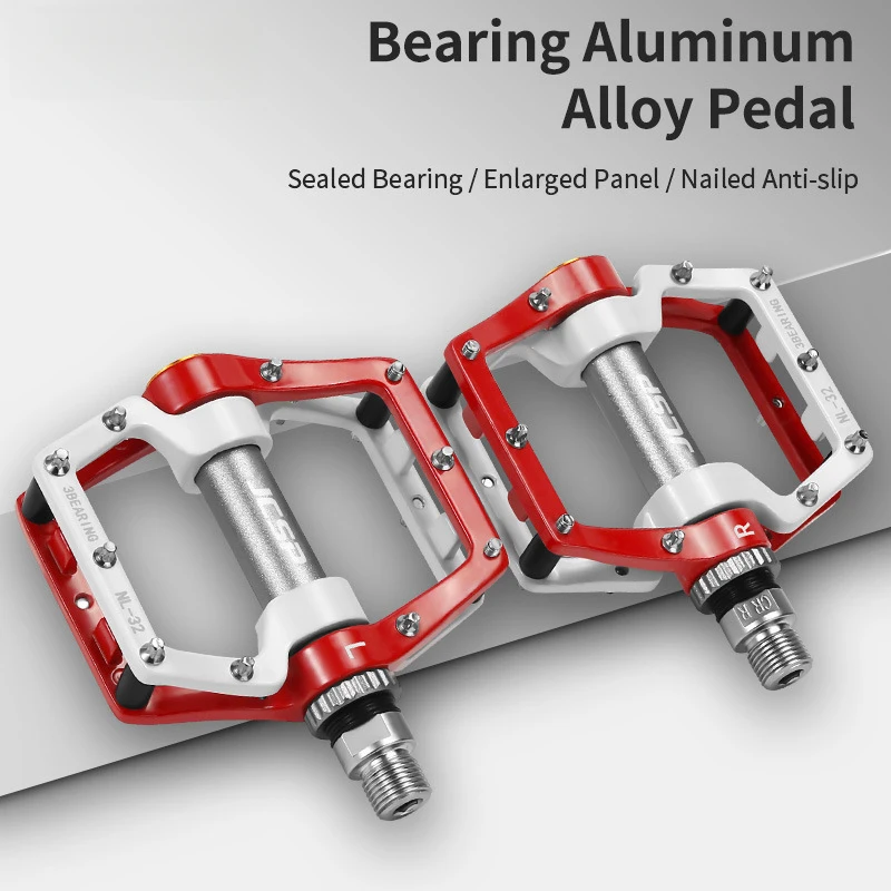 

Высокопрочные 3-подшипниковые противоскользящие педали из алюминиевого сплава, универсальные для MTB, шоссейных и горных велосипедов, аксессуары для велоспорта