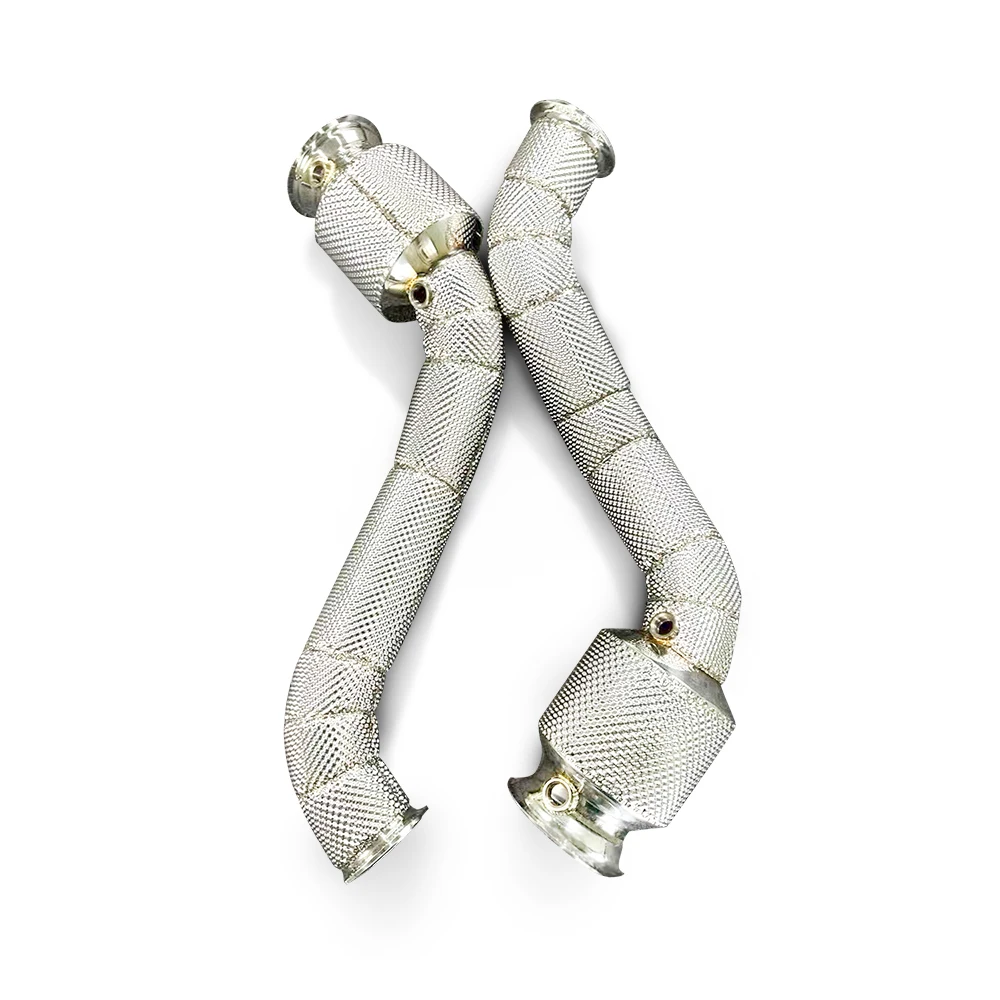 Exhaust pipe for McLaren GT 4.0T 2019-2023 high-performance downspout with insulation layer downspout with catalytic