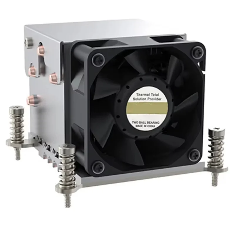 GO-LGA2011-R63 برودة 150 واط ل LGA 2011 المبرد 2U 4 أنابيب الحرارة LGA2011 مربع نوع 80 مللي متر X 80 مللي متر تصاعد الملعب بالوعة الحرارة