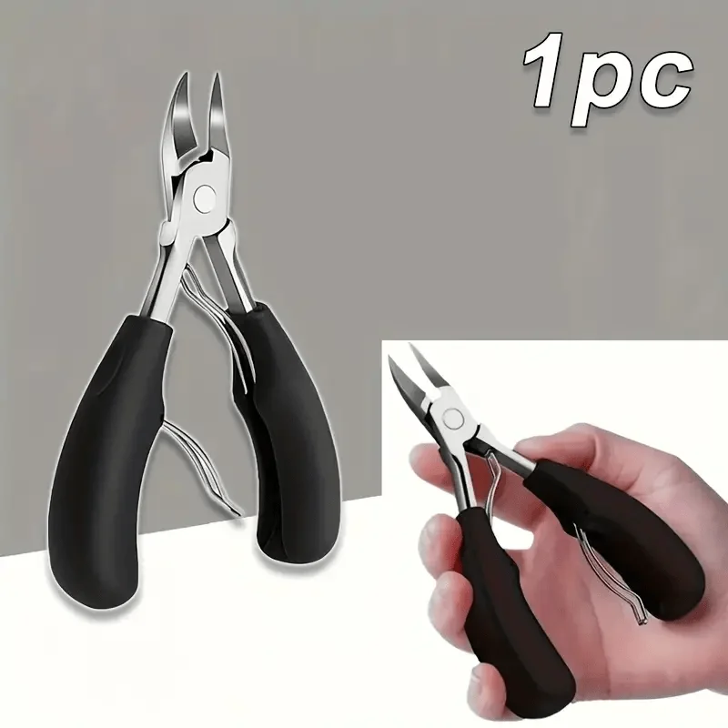 Stainless Steel Nail Clippers Inner-Growing Nail Scissors Exfoliating Scissors for Toenails Suitable for In-Growing Thick Nails