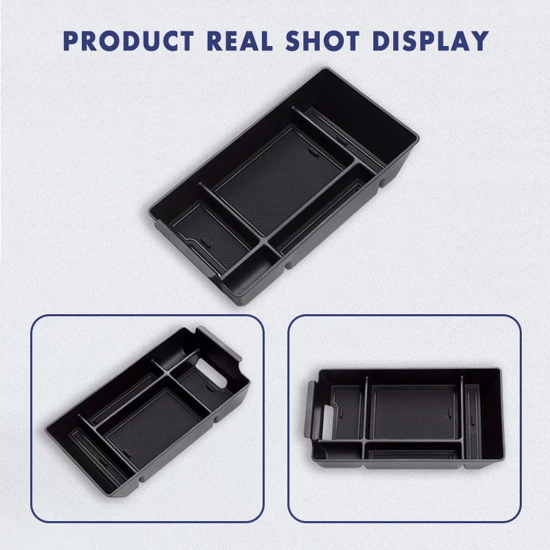 Center Console Organizer For Mercedes Benz C-Class 2022 C200L C260L Armrest Storage Box Easy Install Upgrade Vehicle Accessories