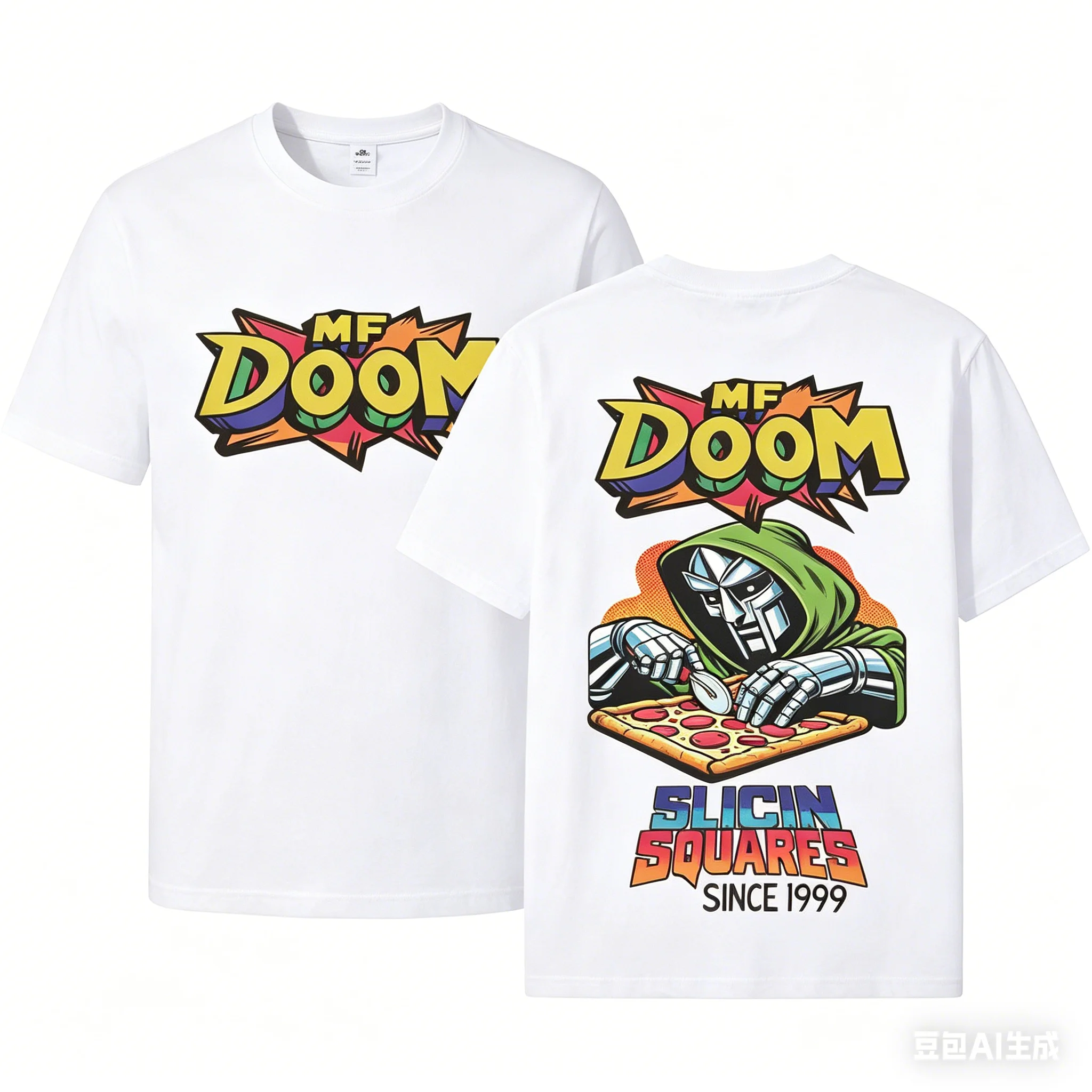 Rapper MF DOOM Jerseys Hip-hop Style Restoring Ancient Ways Design Sweatshirt for Men Women Wearing Leisure Streetwear Hip Hop