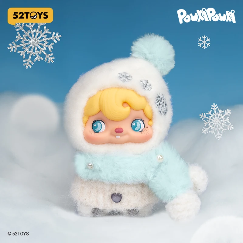 

52TOYS POUKAPOUKA Виниловая плюшевая игрушка Snowy Baby, высота: 16 см