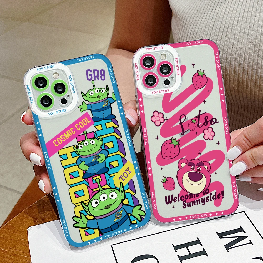 Woody Buzz Lotso Alien Phone Case for Xiaomi Mi 11 11T Lite Poco F5 F3 X5 X4 X3 GT M4 M3 Pro 4G 5G Border Print Soft Cover