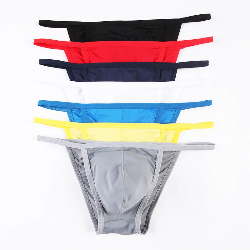 

Men Sexy Underwear U Bulge Pouch Low Waist Briefs Breathable Soft Underpants Comfortable Male Panties Cuecas