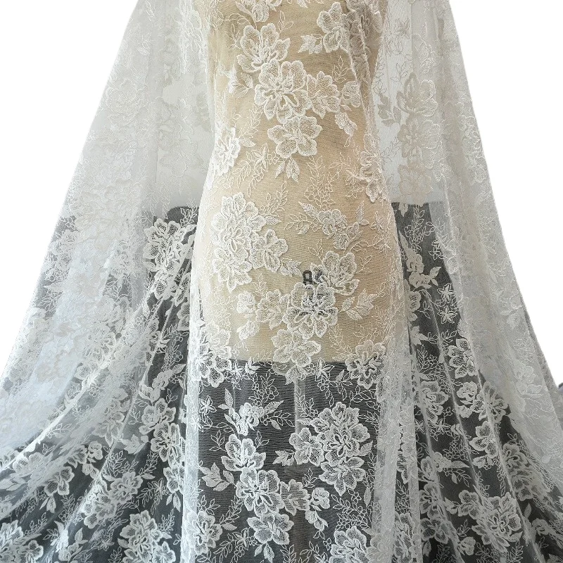 New high-end laser lace cheongsam dress, wedding headdress, background decoration, DIY accessories and accessories