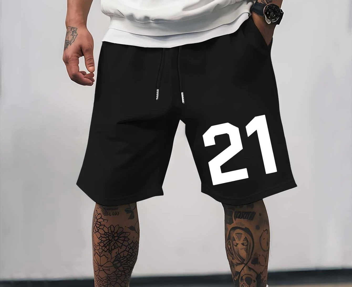 21 Men's Shorts Summer Outdoor Men's Sports Fishing Basketball Pants Comfortable Soft Breathable Free Style Outerwear Pants