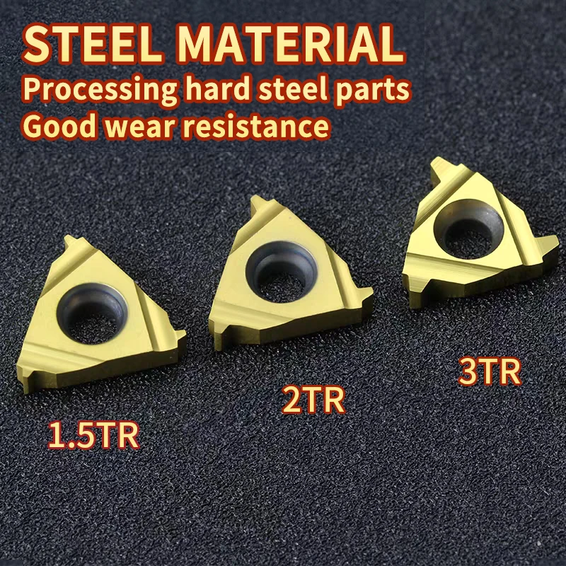 

Вставки с трапециевидной внутренней резьбой с ЧПУ 16/22IR 2/3/4/5/6TR Вставки из сплава токарных станков PRC с Т-образными зубьями