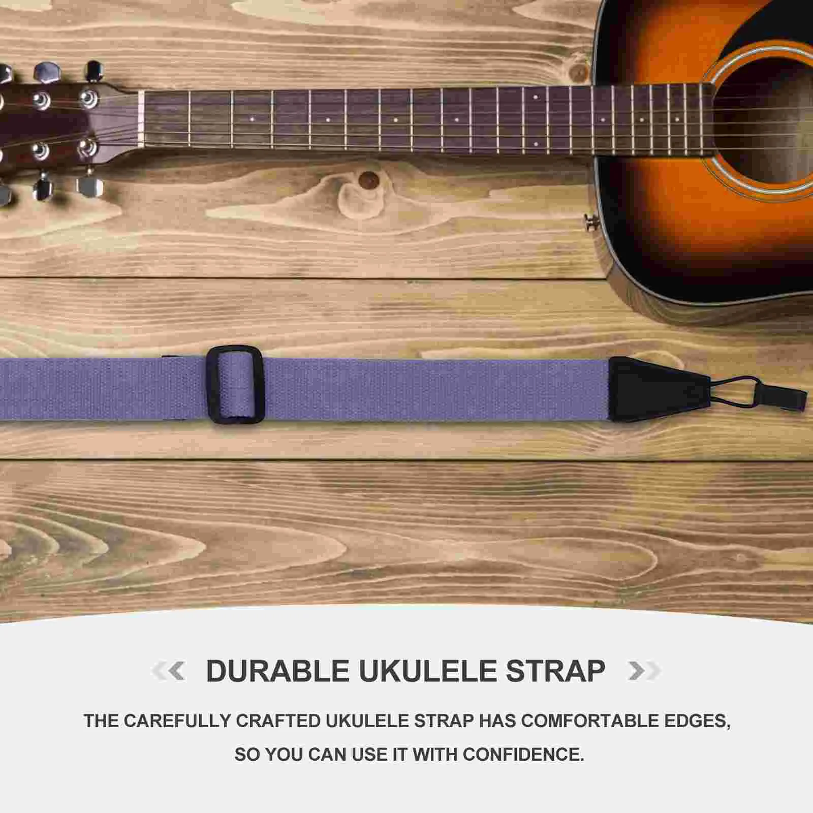 Bass Guitar Ukulele Strap Concise Musical Instrument Professional Adjustable Belt Buckle Watch Straps