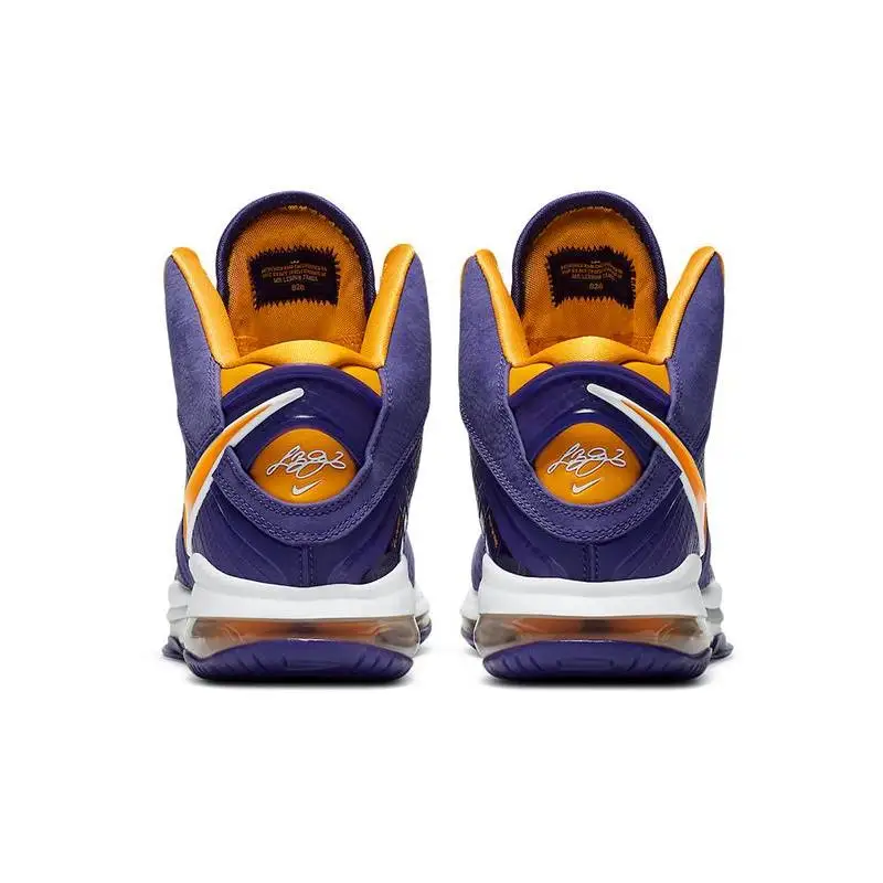 Nike LeBron 8 Lakers Sneakers shoes DC8380-500 With Original Box