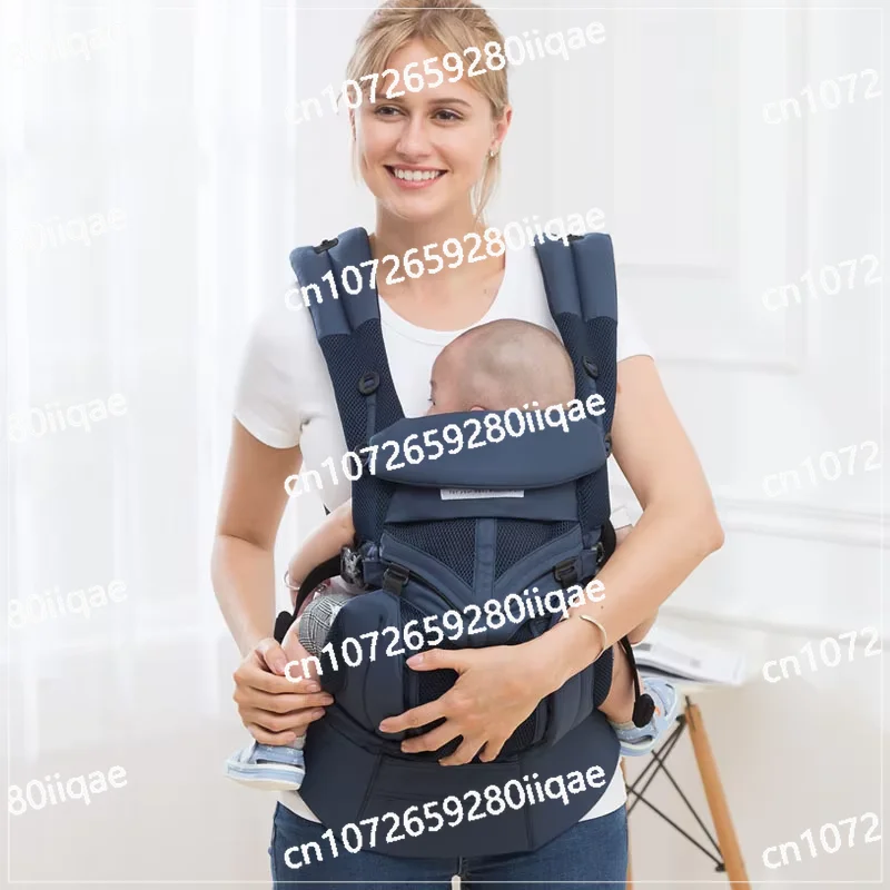 0-36 months 360 Ergonomic Air Conditioning Cotton Adjustable Baby Carrier Baby Sling Bag Backpack