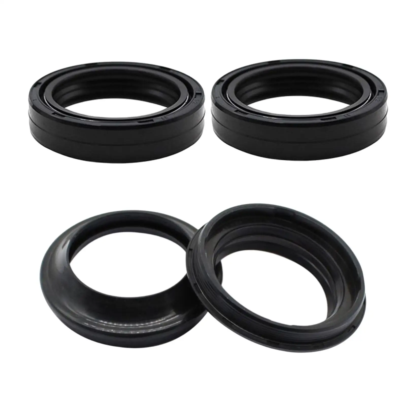 2Pcs Shock Absorber Oil Seal Rubber Cover Rings Damper Oil Dust Seal for BMW R1100RS