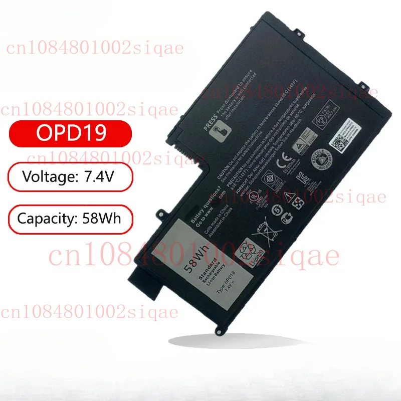 

0PD19 TRHFF Battery For Dell Latitude 3550 3450 Inspiron 5443 5447 5448 5542 5457 5545 5547 5548 5557 1V2F6 P38F P39F P49G P51G