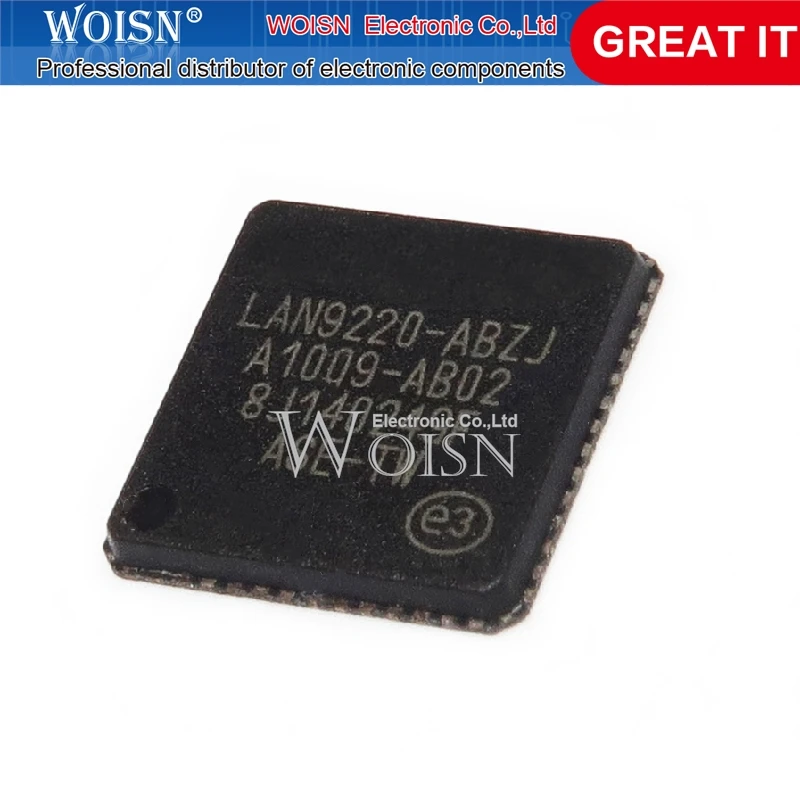 

10PCS LAN9220-ABZJ LAN9220 QFN-56