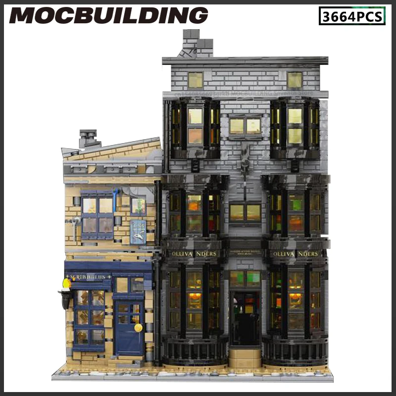 

Famous Movie Modular MOC Building Blocks DIY Assembly Technology Bricks Creative Ideas Display Collection Model Toys Gifts