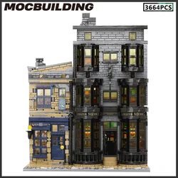 Famous Movie Modular MOC Building Blocks DIY Assembly Technology Bricks Creative Ideas Display Collection Model Toys Gifts