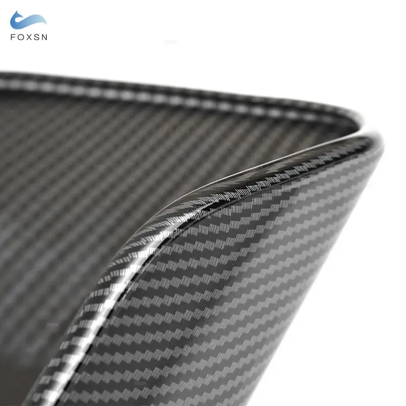 For Porsche Cayenne 2011 2012 2013 2014 2015 2016 2017 Center Control Armrest Box Cover ABS Carbon Style Interior Accessories