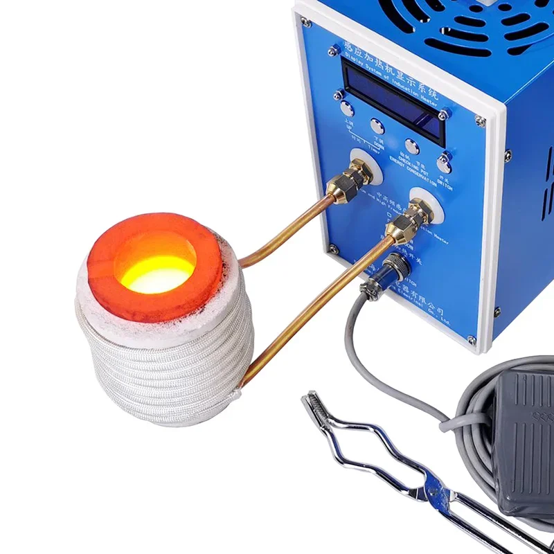 CFZHTE 6KW ZVS Induction Heater, Induction Heating Machine, Metal Smelting Furnace High Frequency Metal Quenching Equipment