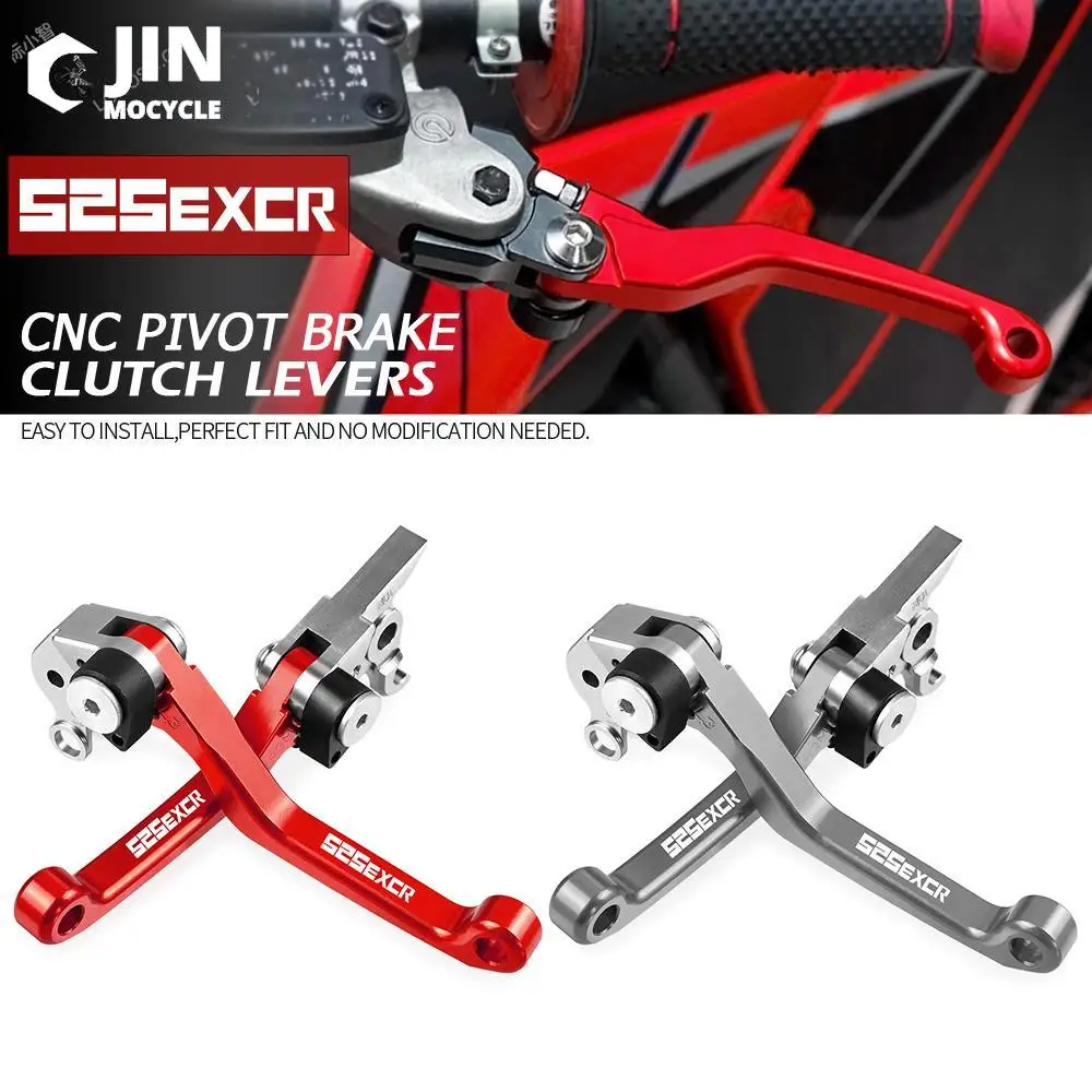 

For 525EXCR 2003-2007 525 EXC 2010 Motorcycle Foldable Pivot CNC Dirt Bike Brake Clutch Levers Cable Lever Handle Aluminum Parts