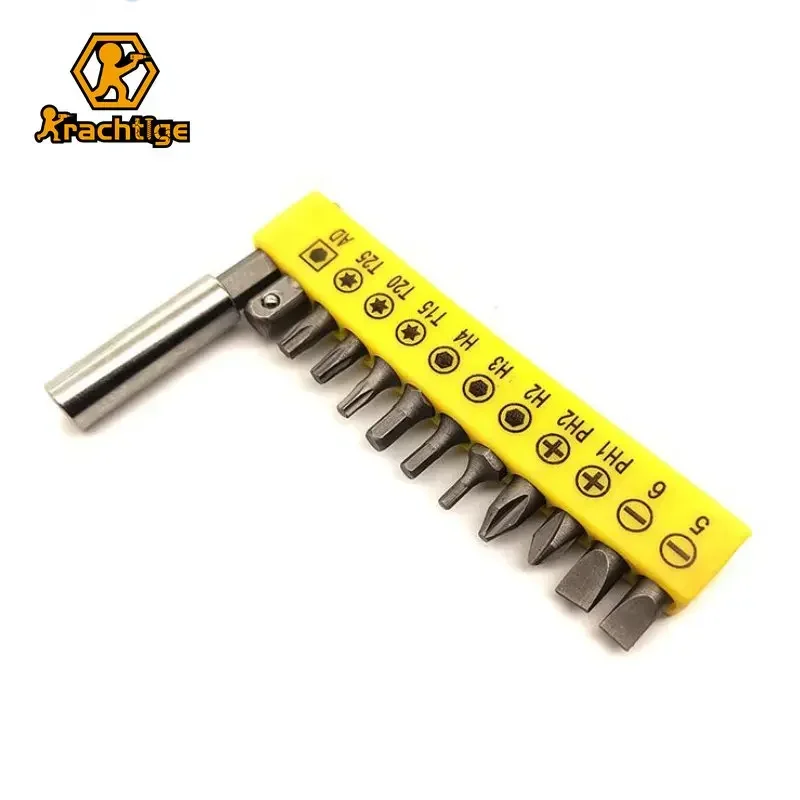 

Krachtige Electric Alloy Steel Screwdriver Bits for 60mm Bit Holder Screwdriver Set Multifunctionl Screwdrivers Phillips Slotted