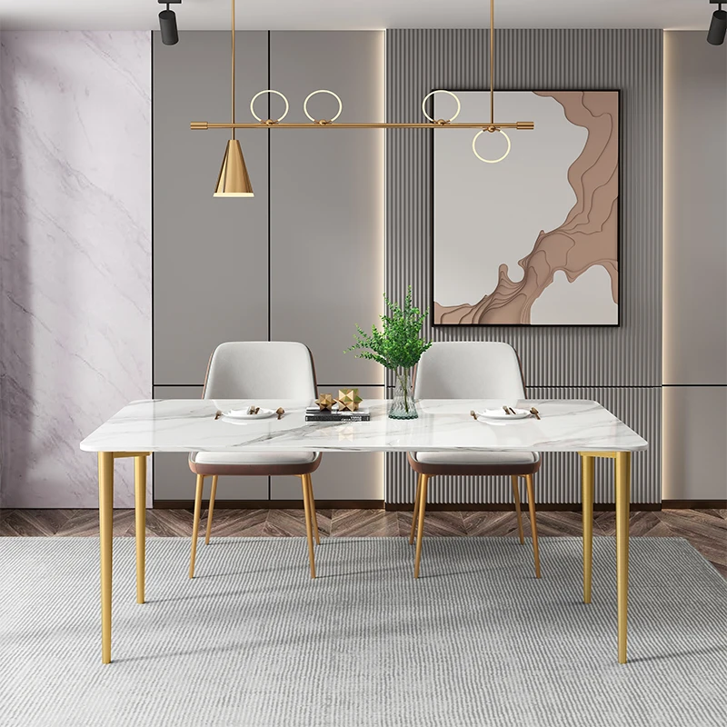 Piedini per tavolo da pranzo personalizzati in lastra di roccia di marmo in acciaio inossidabile, staffe per piedi in metallo,