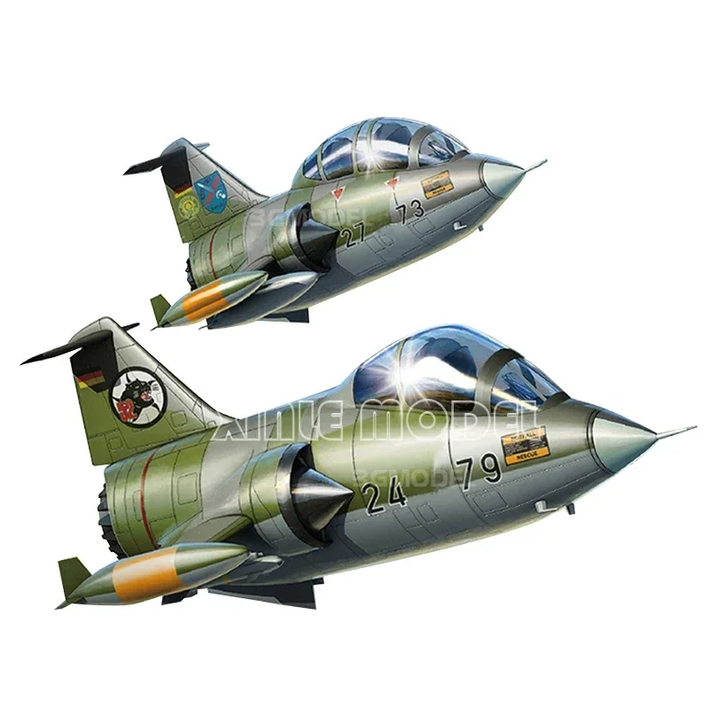 سلسلة Freedom المدمجة F 162705   الناتو F-104G / TF-104 ستار فايتر   (تشمل مجموعتين كاملة)