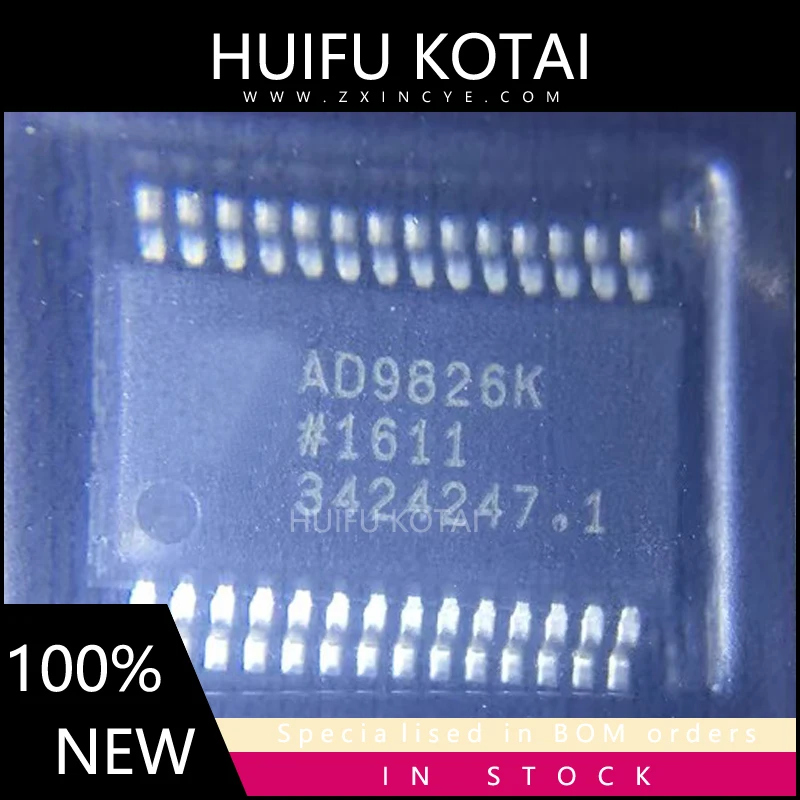

1 шт. AD9826KRSZRL AD9826K SSOP28, Новые Товары в наличии