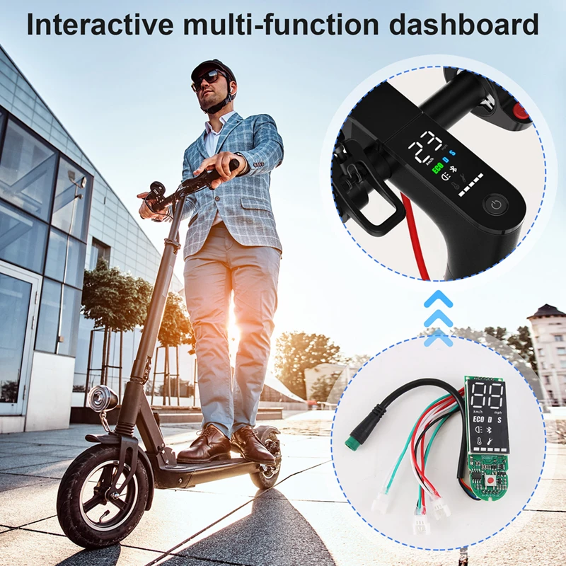 Kit Controlador sem escova para Xiaomi Scooter Elétrica, Medidor Bluetooth, Acelerador, Luz, Capa, M365, M365 Pro, 36V, 350W