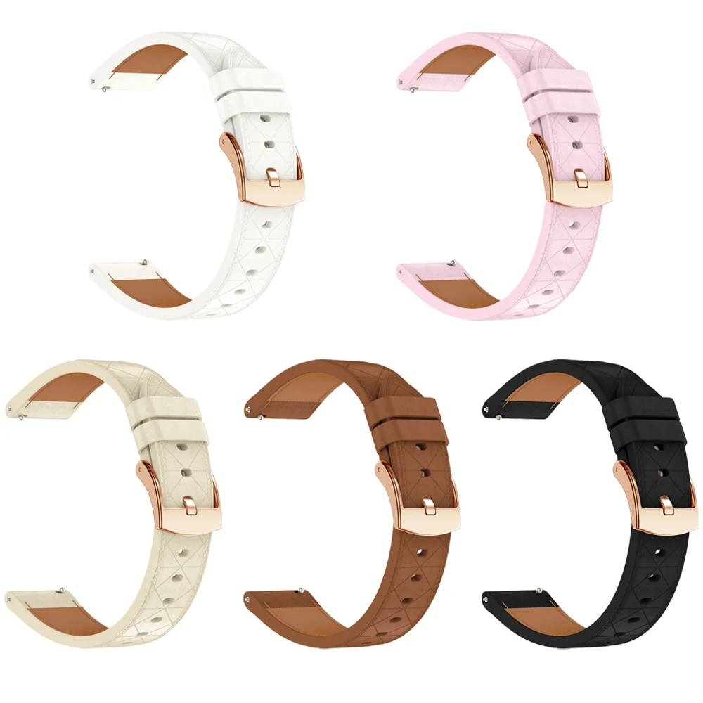 18 مللي متر الجلود الاصطناعية لهواوي ساعة GT 5 4 GT5/GT4 41 مللي متر حزام سوار لهواوي GT5 برو 42 مللي متر ساعة ذكية الفرقة استبدال