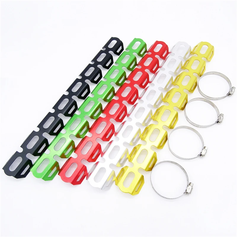 

Motorcycle Exhaust Muffler Pipe Heat Shield Protection Cover Protector For BMW R1200GS F800GS F700GS F650GS