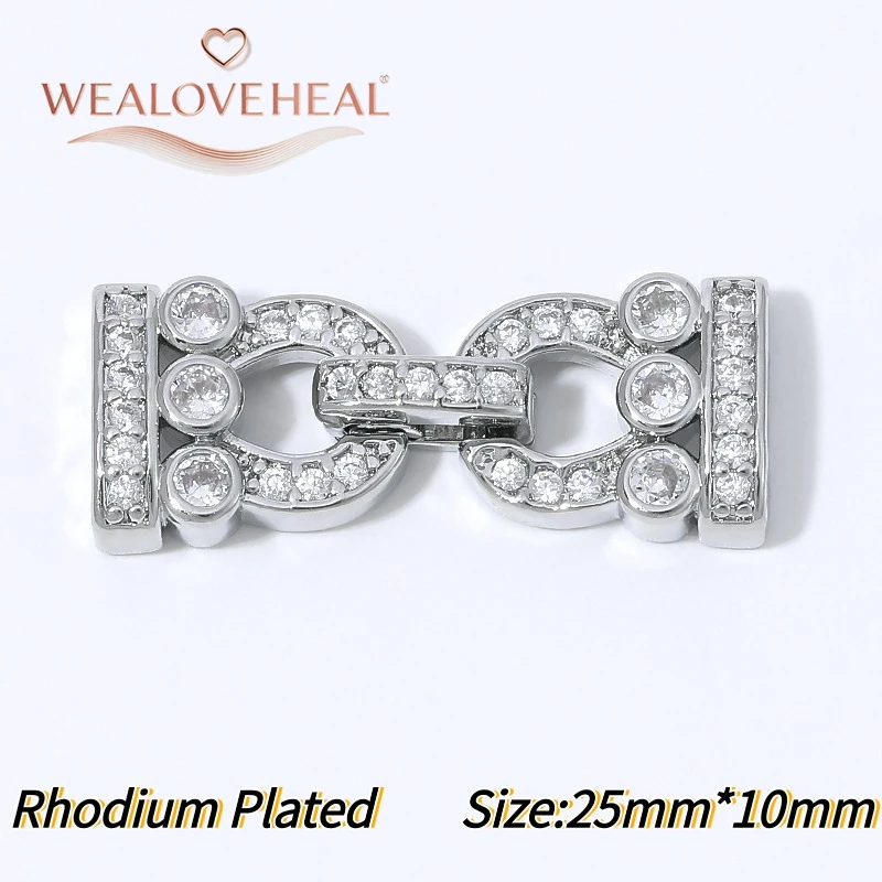 18K vergoldeter Messing-Blumenperlen-Verbinder, Mikro-Pavé-Zirkonia für DIY-Armband- und Halsketten-Schmuckherstellung. – Detail 34