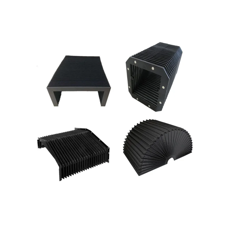 

Customized U Style Accordion Bellows Covers Lmax = 150mm with one closed end