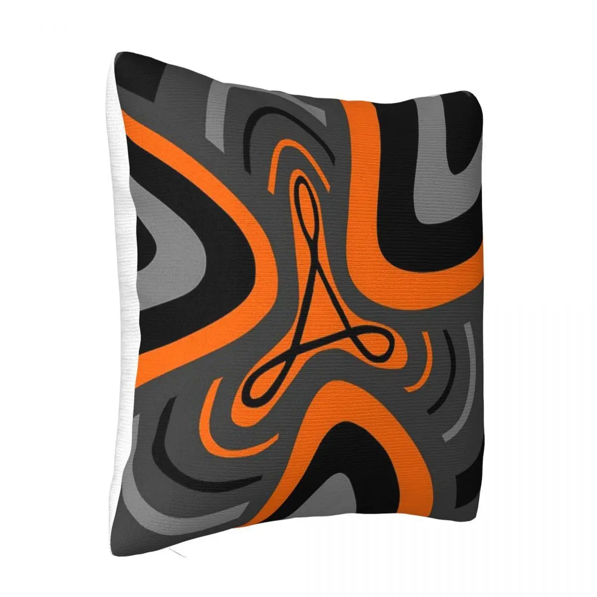 Hail Adobe - Orange Grey And Black Pillow Cases Home Decor Items 45X45 Cushions Cover Pillow Case Pillow Cover