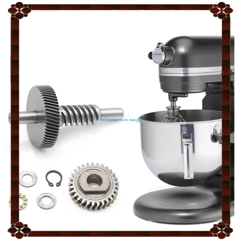 WP9706529 Worm Gear Replace Parts 9703543, 9706529, W11086780, EA774065 For Mixer Spare Parts Worm Follower Gear