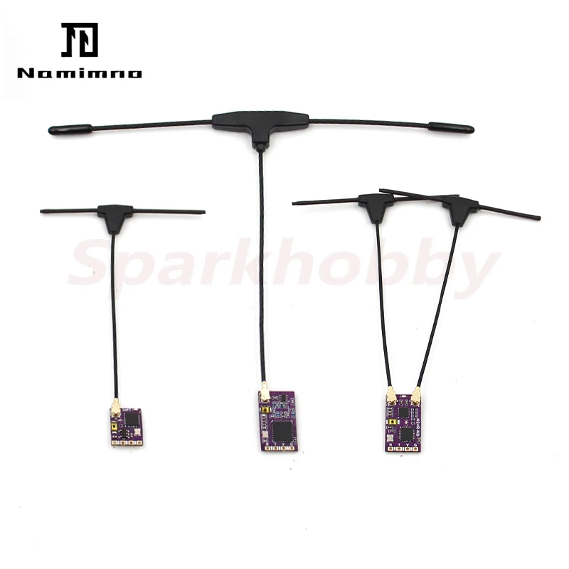 

Namimno ExpressLRS ELRS 2.4GHz / 915MHz Flash Nano V2 Mini Receiver For FPV Long Range Freestyle Drones