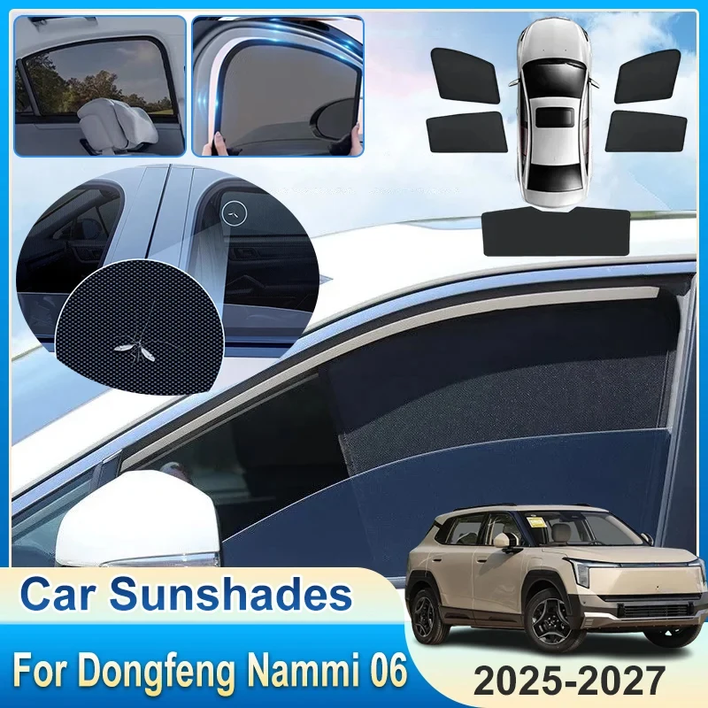 

Magnetic Sunshades For Nammi 06 Dongfeng 2025-2027 Accessories Windshield Curtains Sun Visors Anti-UV Ray Covers Car Accessories