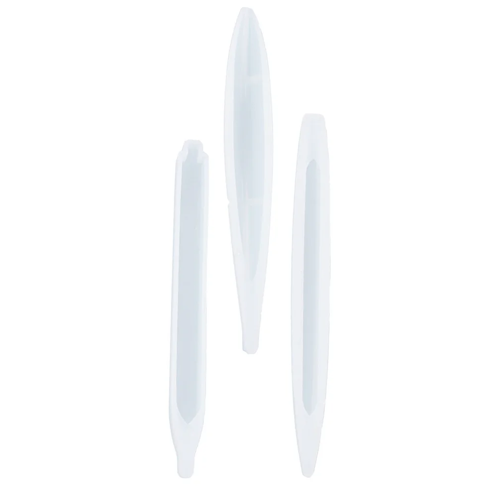 3 قطعة كريستال الايبوكسي الراتنج قالب من السيليكون شكل القلم لتقوم بها بنفسك قلم حبر جاف قوالب الصب لصنع المجوهرات المشاريع الحرفية #2