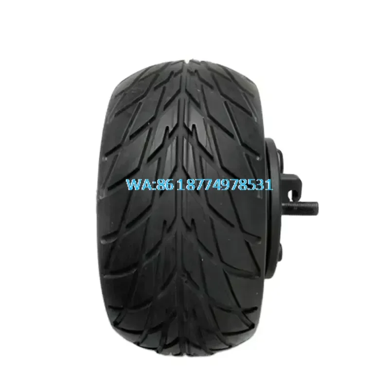 Wmwmnu 8 Inch 1000W Wide Tire Hub Motor Wheel Brushless and Gearless Shaft Hub Motor