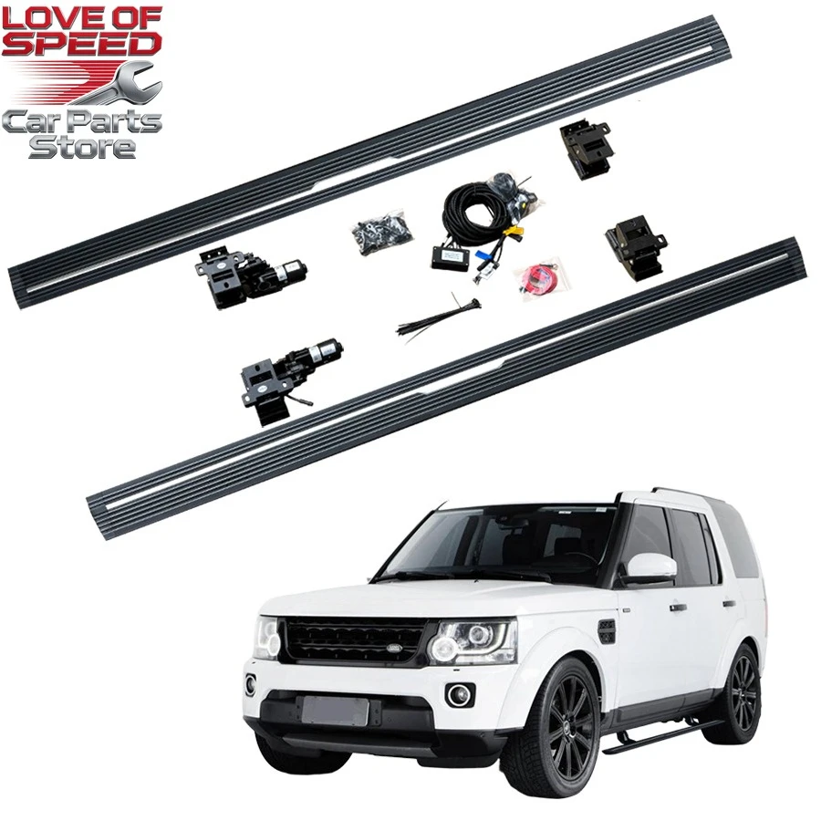 

Новинка 2026 года: Автоматические электрические выдвижные подножки с защитой от защемления и водонепроницаемостью для Land Rover Discovery 4 2009-2016