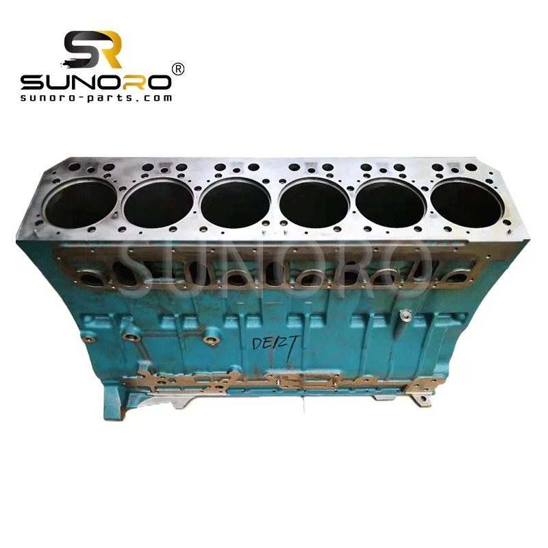 

High Quality Manufactory Diesel Engine DE12 DE12TIS Cylinder Block For Doosan Excavator Rebuild Kits