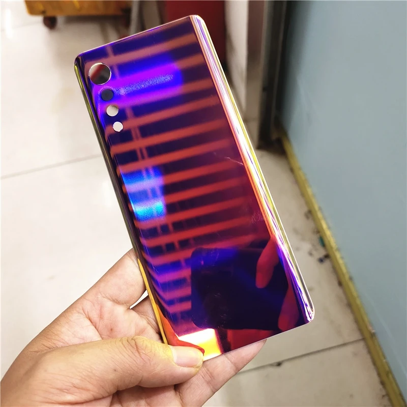 New Glass Battery Door Back Cover Housing For LG Velvet 5G G9 G900 LM-G900N (Korean Version)Replacement Parts