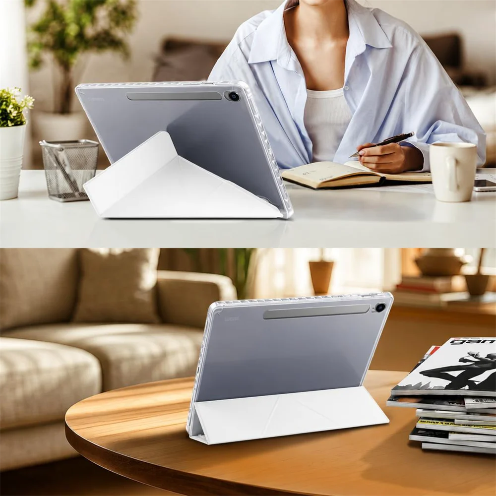 Y-faltbare Tablet-Hülle für Samsung Tab S12+ S10 S9 S8 S7 FE Plus 12,4 S11 S10 Lite 10,9 Zoll A11 A9 8,7 Plus 11 Zoll Schutzhülle – Detail 6