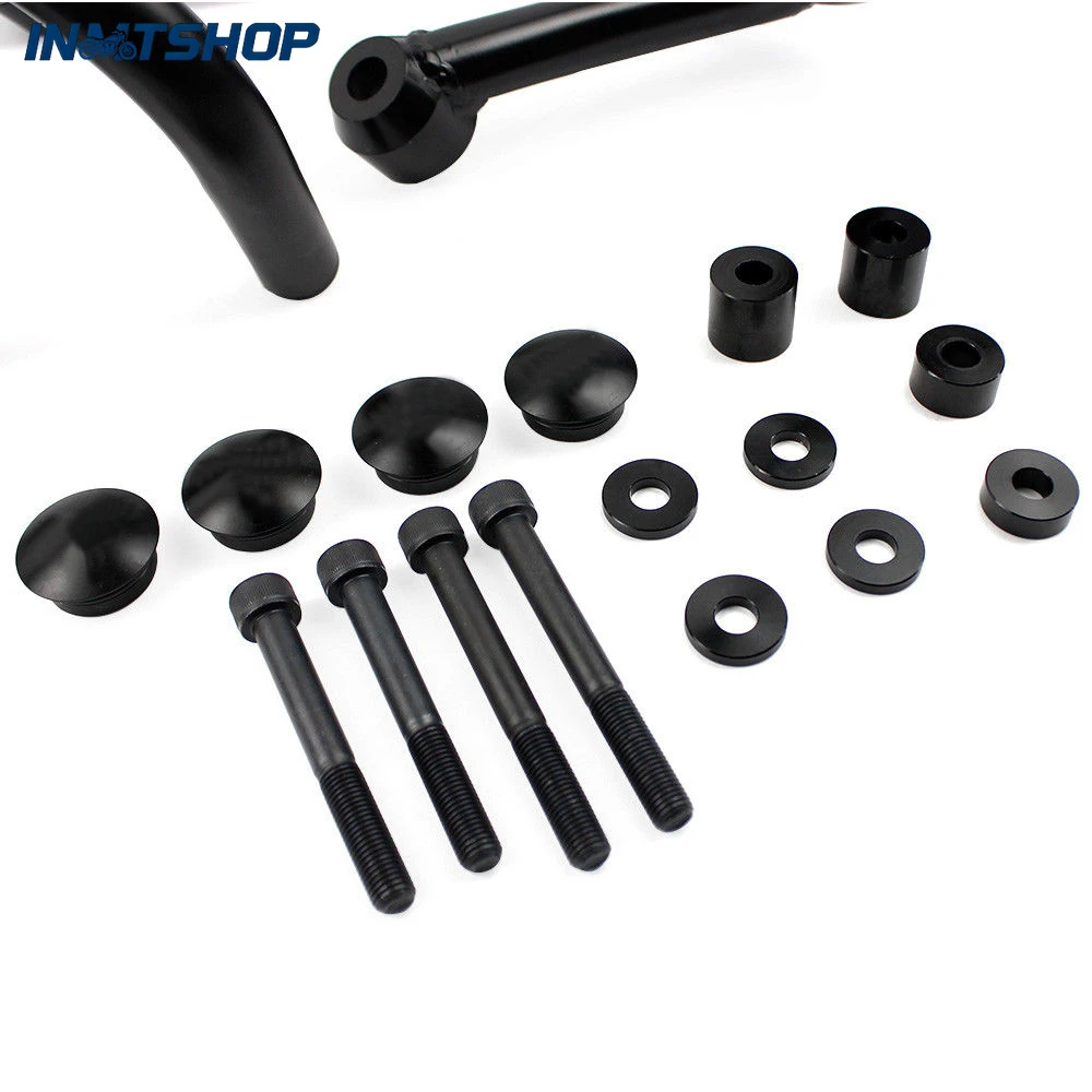 Factory Low Price-Black Crash Bar Engine Guard Frame Protector for Yamaha MT-09 FZ-09 2015 2016 2017 2018 2019 2020
