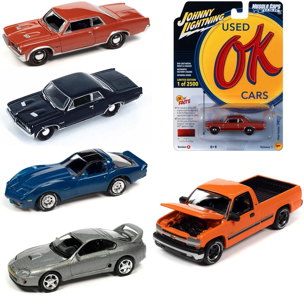 AW Model Cars M2 1/64 Collection Series World Famous Car 1:64 Chevrolet Simulation Diecast Vehicle Gift Boy Teenagers Toys