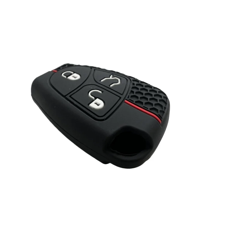 Silicone Car key cover Case For Mercedes Benz C B E Class W203 W211 W204 YU BN CLS CLK