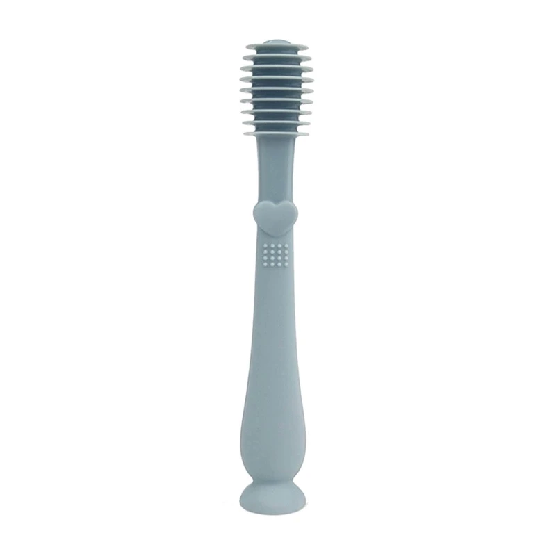 Brosse à dents en Silicone pour soins bucco-dentaires, brosse nettoyage des gencives pour les tout-petits