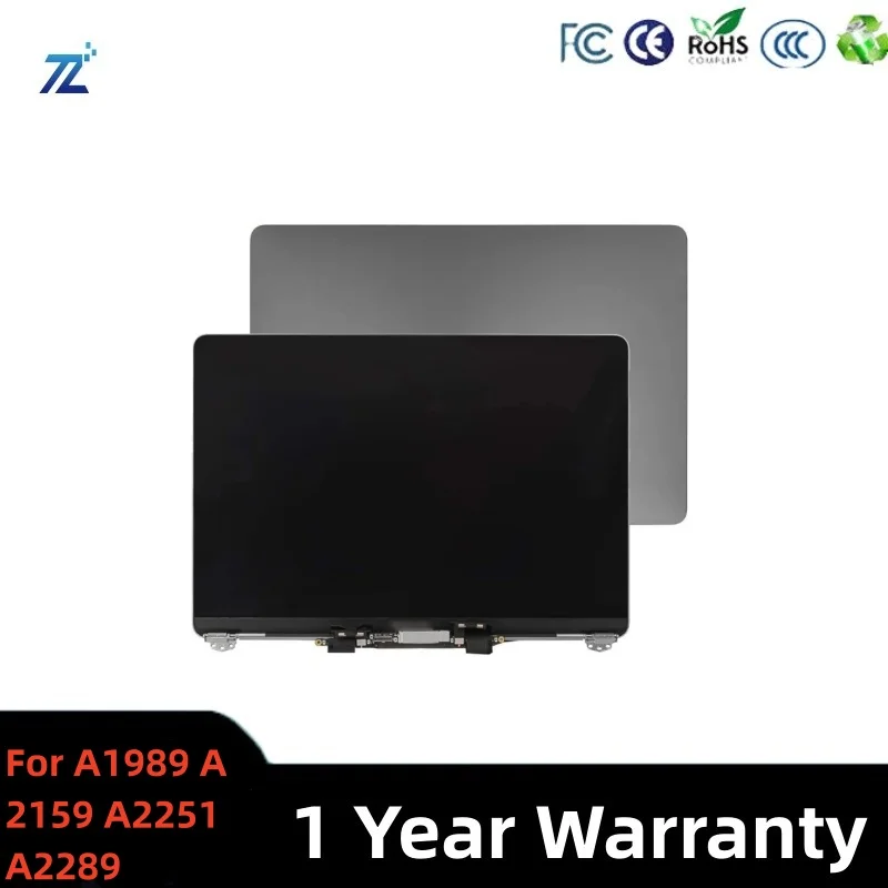 

Оригинальный 13-дюймовый A1989 A2159 A2251 A2289 для macbook pro, ЖК-дисплей, ноутбук Mid 2018 2019 2020, ЖК-экран в сборе